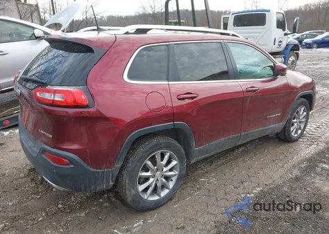 2018 Jeep Cherokee Limited 4X4 z USA, uszkodzony, nr VIN 1C4PJMDX6JD602891